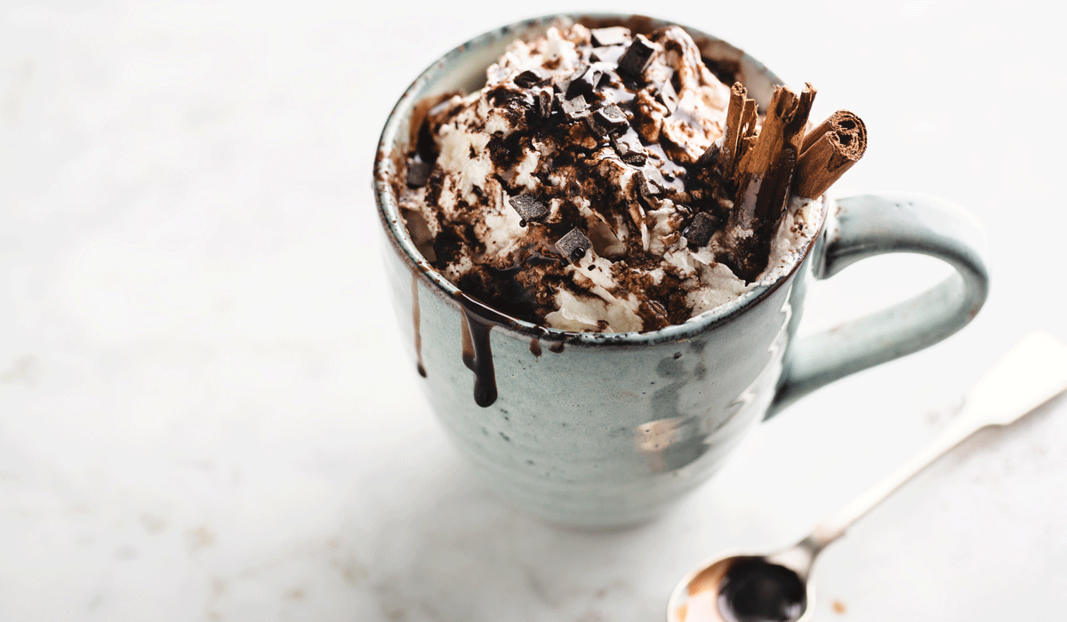 Cappuccino mit Schokostreusel